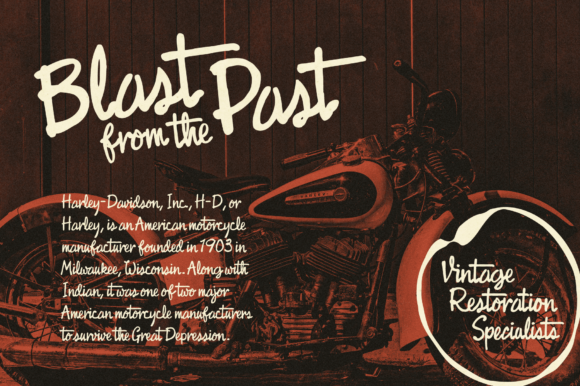 Fast Rewind Font - Preview 5
