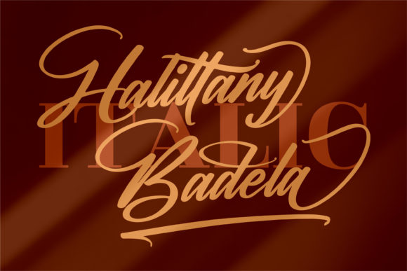 Halittany Badela Font - Preview 1
