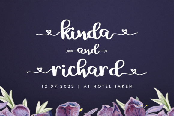Matherne Script Font PNG with transparent background - Preview 2