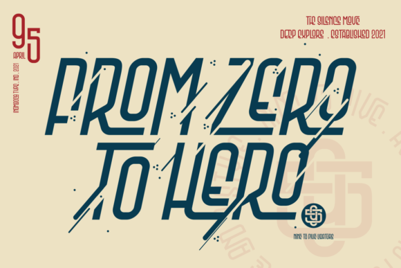 Nine to Five Font PNG with transparent background - Preview 2