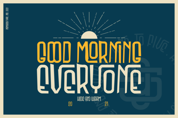 Nine to Five Font PNG with transparent background - Preview 3