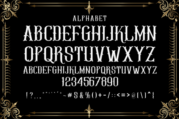 Rabasco Font PNG with transparent background - Preview 4