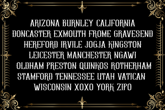 Rabasco Font PNG with transparent background - Preview 5