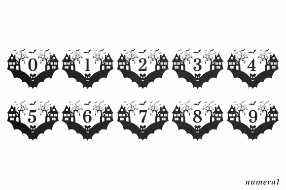 Bats Monogram Font - Preview 3