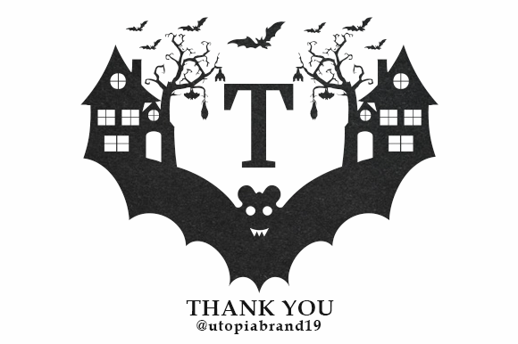 Bats Monogram Font - Preview 5
