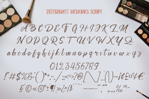 Bittersweet Memories Font - Preview 5