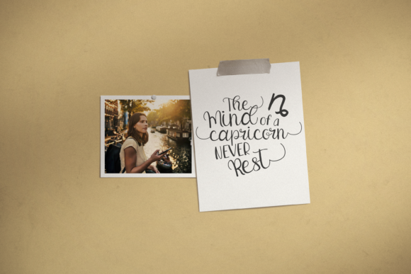 Calm Capricorn Duo Font - Preview 3