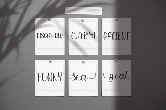 Calm Capricorn Duo Font - Preview 5