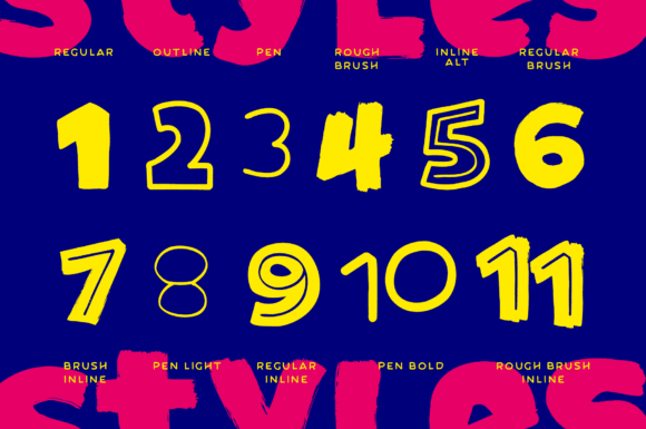 Comic Sidekick Font PNG with transparent background - Preview 1