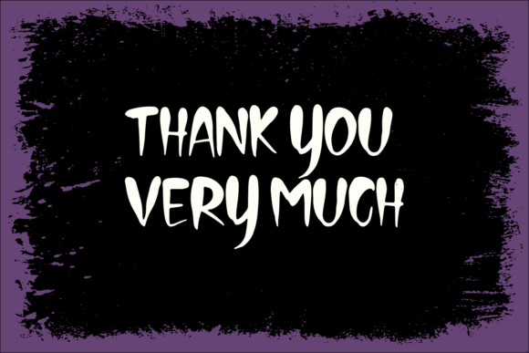 Creepy Face Font PNG with transparent background - Preview 6