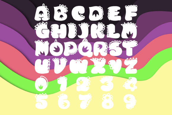 Dino Eggs Duo Font - Preview 1