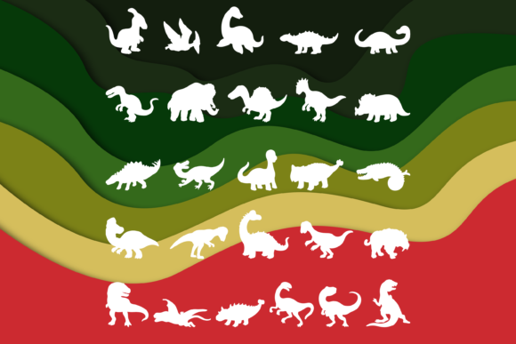 Dino World Trio Font - Preview 3