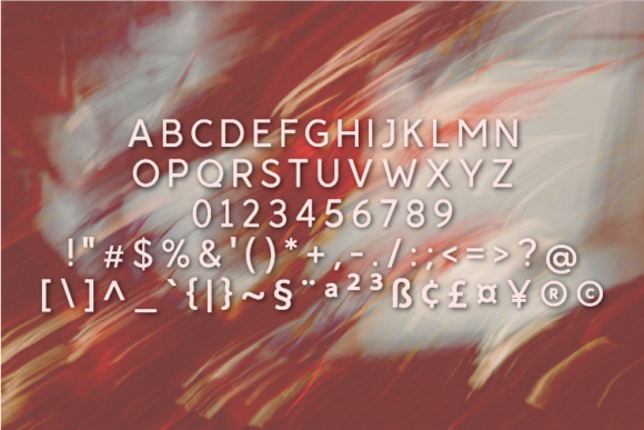 Douxtres Font - Preview 1