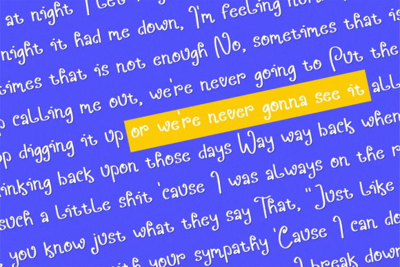Dreamcoil Font - Preview 4