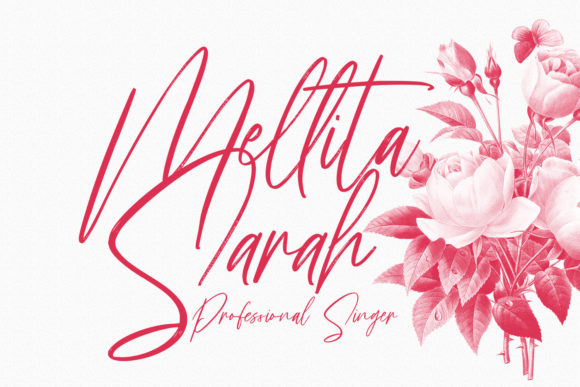 Florentroses Signature Font - Preview 1
