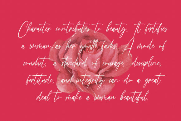 Florentroses Signature Font - Preview 2