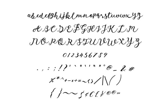 Freewriter Font - Preview 4