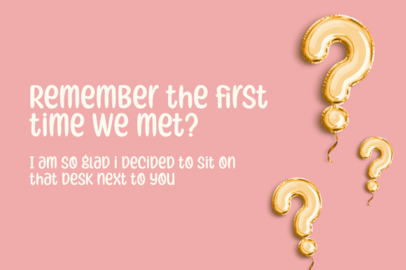 Friendly Smiley Font - Preview 1