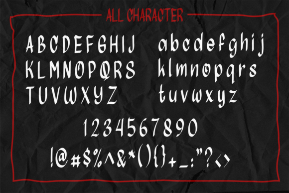 Ghost Scepters Font - Preview 3