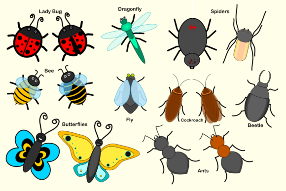 Paper Projects Adesivi Sparkle Creepy Crawlies | Fogli Glitterati Con Insetti, Riutilizzabili