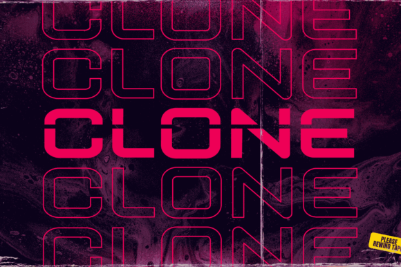 Jupiter Mission Font PNG with transparent background - Preview 4