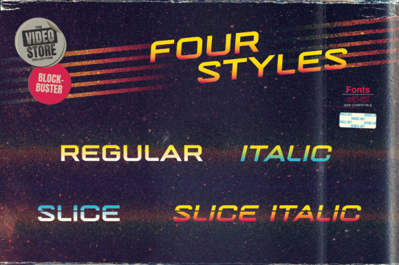 Jupiter Mission Font PNG with transparent background - Preview 5