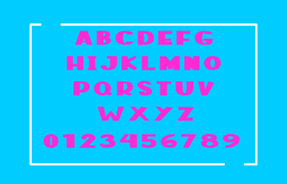 Little Tiger Font PNG with transparent background - Preview 3