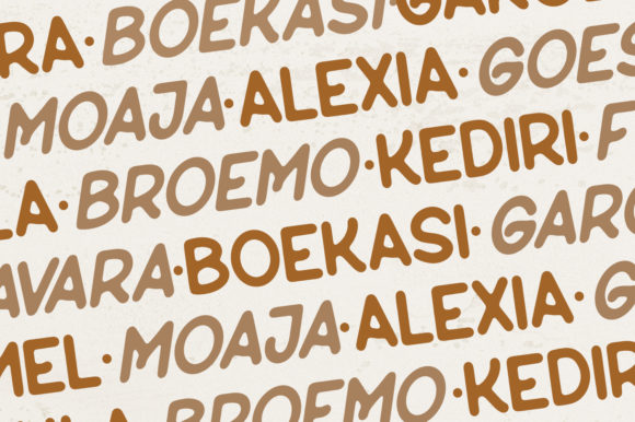Macane Font font preview - 3