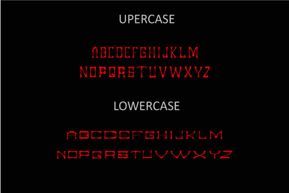 Monog Font PNG with transparent background - Preview 4