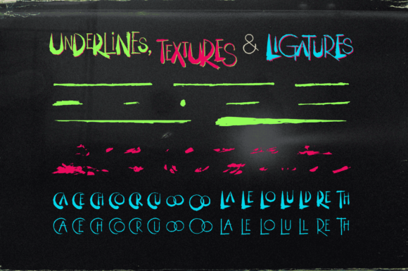 Outright Horror Font PNG with transparent background - Preview 4