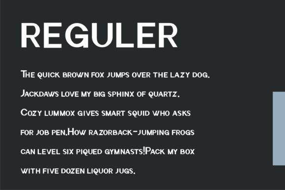 ReMoS Font font preview - 4