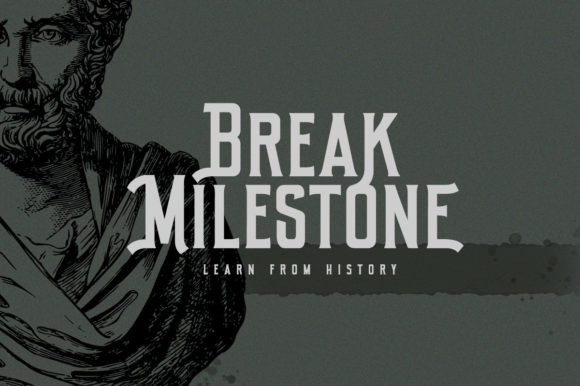 Rosterine Font PNG with transparent background - Preview 1