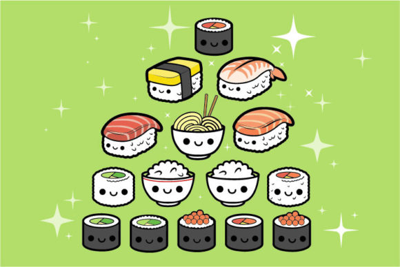 Sushi Bundle Clipart