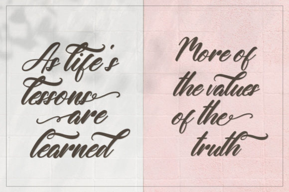 Aligano Font PNG with transparent background - Preview 3