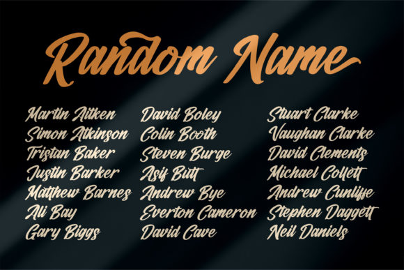 Andylante Jhondyle Font - Preview 5