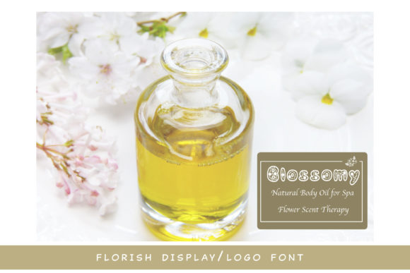 Blossomy Font - Preview 1