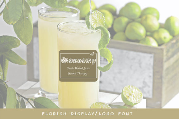 Blossomy Font - Preview 3