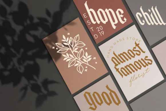 Calathea Font - Preview 1