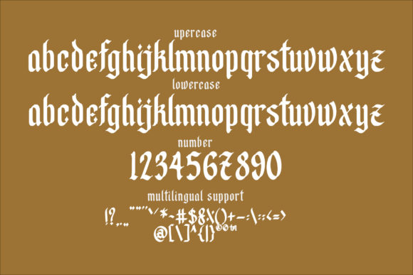 Calathea Font - Preview 3