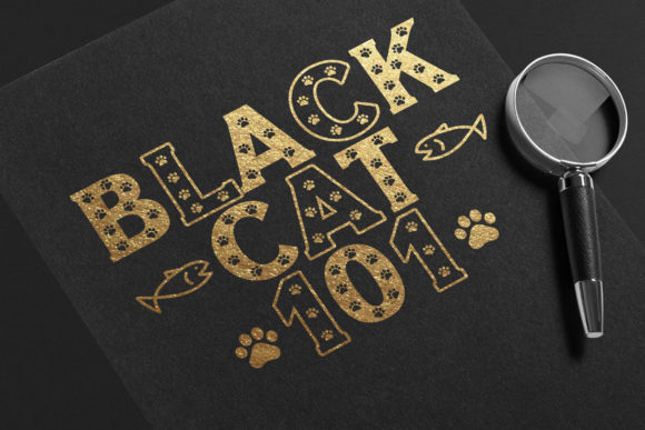 Cat Font - Preview 1