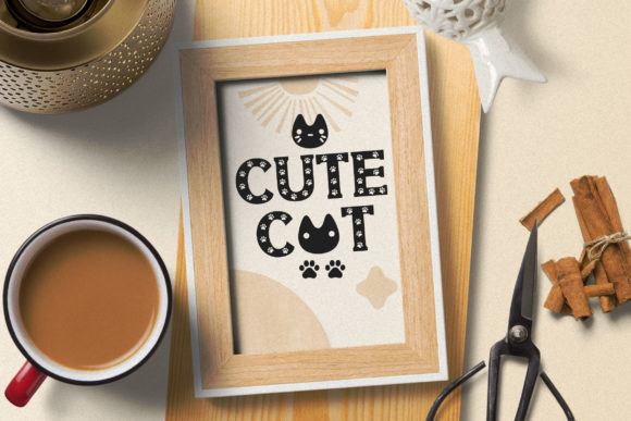 Cat Font - Preview 6