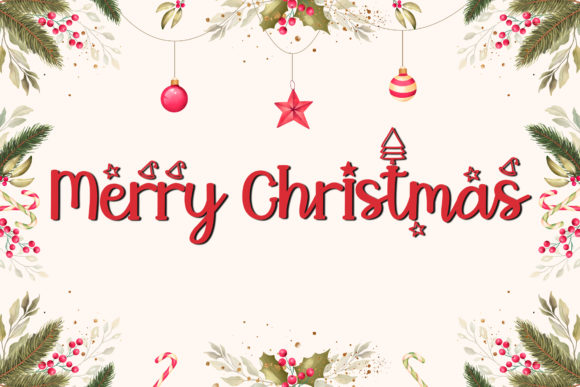Christmas Energy Font - Preview 4