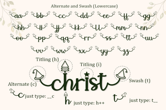 Christmas Energy Font - Preview 6