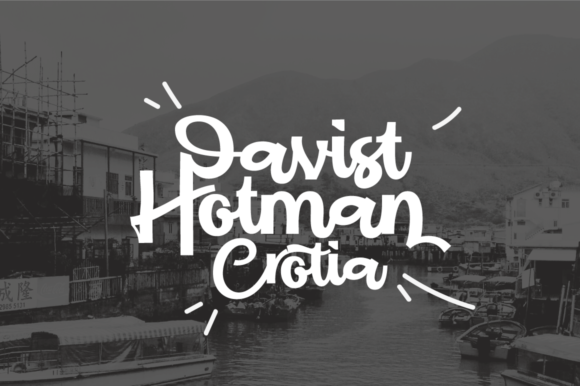 Click Brother Script Font PNG with transparent background - Preview 2