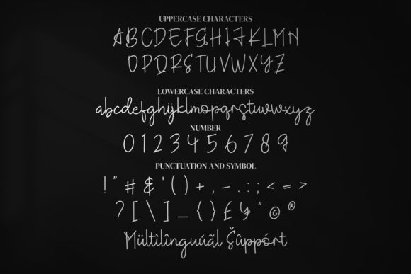 Eillayva Font PNG with transparent background - Preview 5
