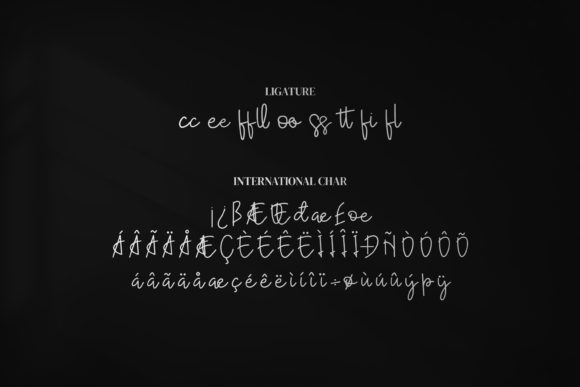 Eillayva Font PNG with transparent background - Preview 6