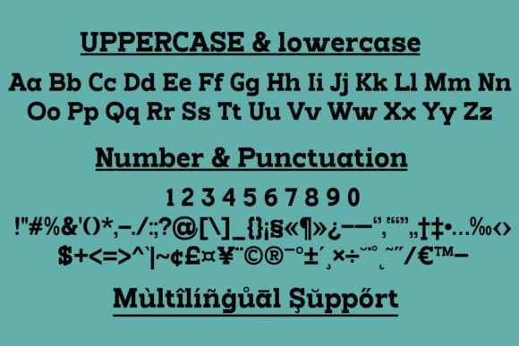 Faizer Font font preview - 4