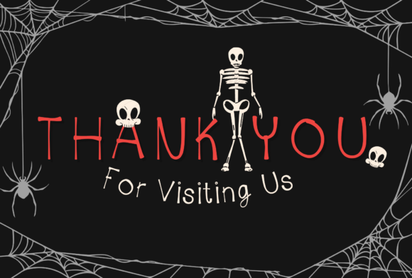 Ghost Bone Font - Preview 3