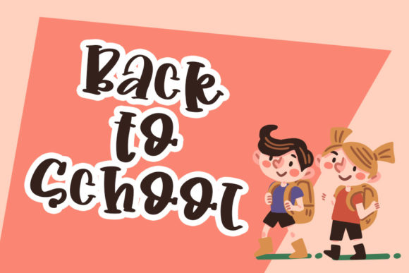 Groovy Silhouette Font PNG with transparent background - Preview 3