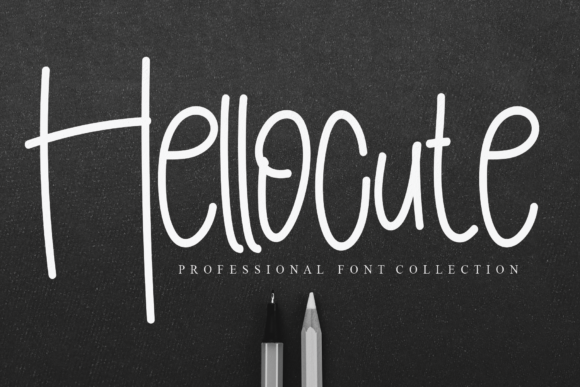 Handwriting Minimalist Font PNG with transparent background - Preview 4